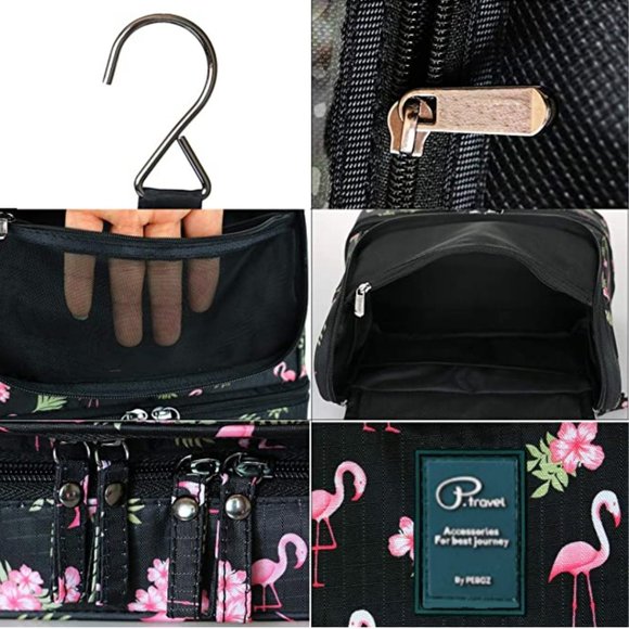 P.travel Cosmetic Bag Portable Toiletry Bag - Picture 3 of 6